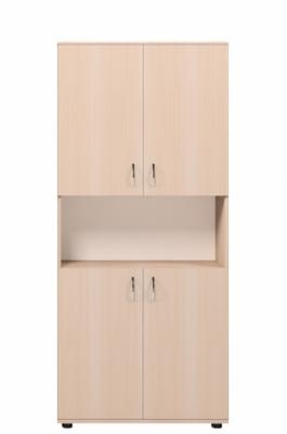 Шафа книжкова напівзакрита 4-дверна 802х403х1816 мм БРІК